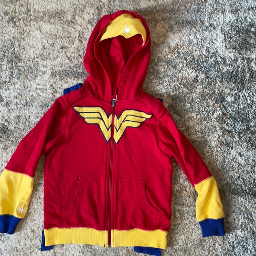 Hanna Andersson Wonder Woman Hoodie Jacket
